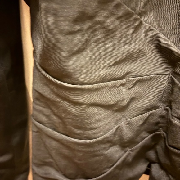 Jean Paul Gaultier Femme Black Twisted Waist Jacket – Y2K (Size 40 / US 6 - Picture 11 of 15